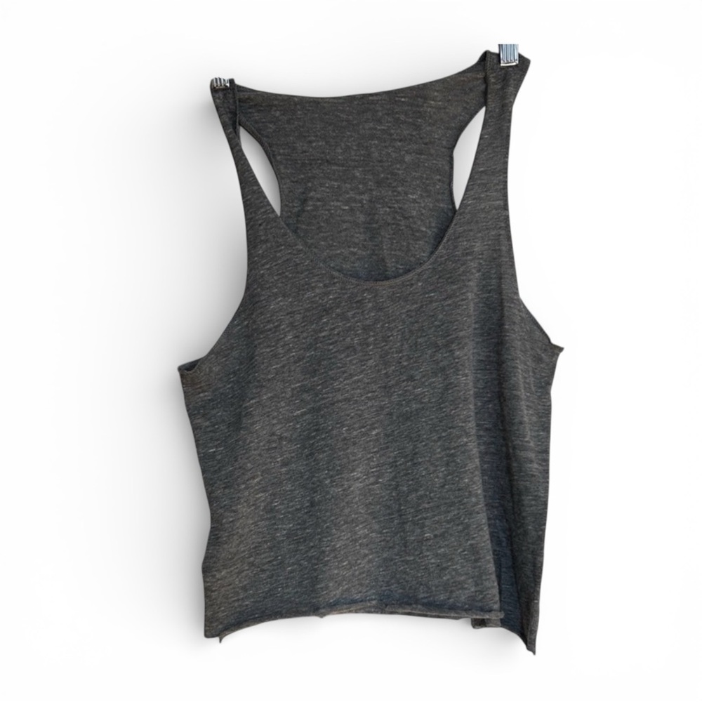 Sleeveless Women's Raw Edge Tank Top